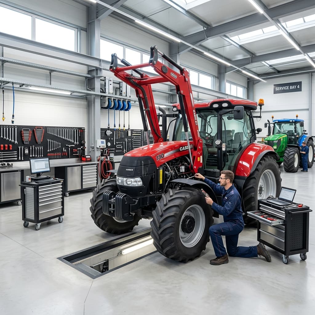 Service center workshop