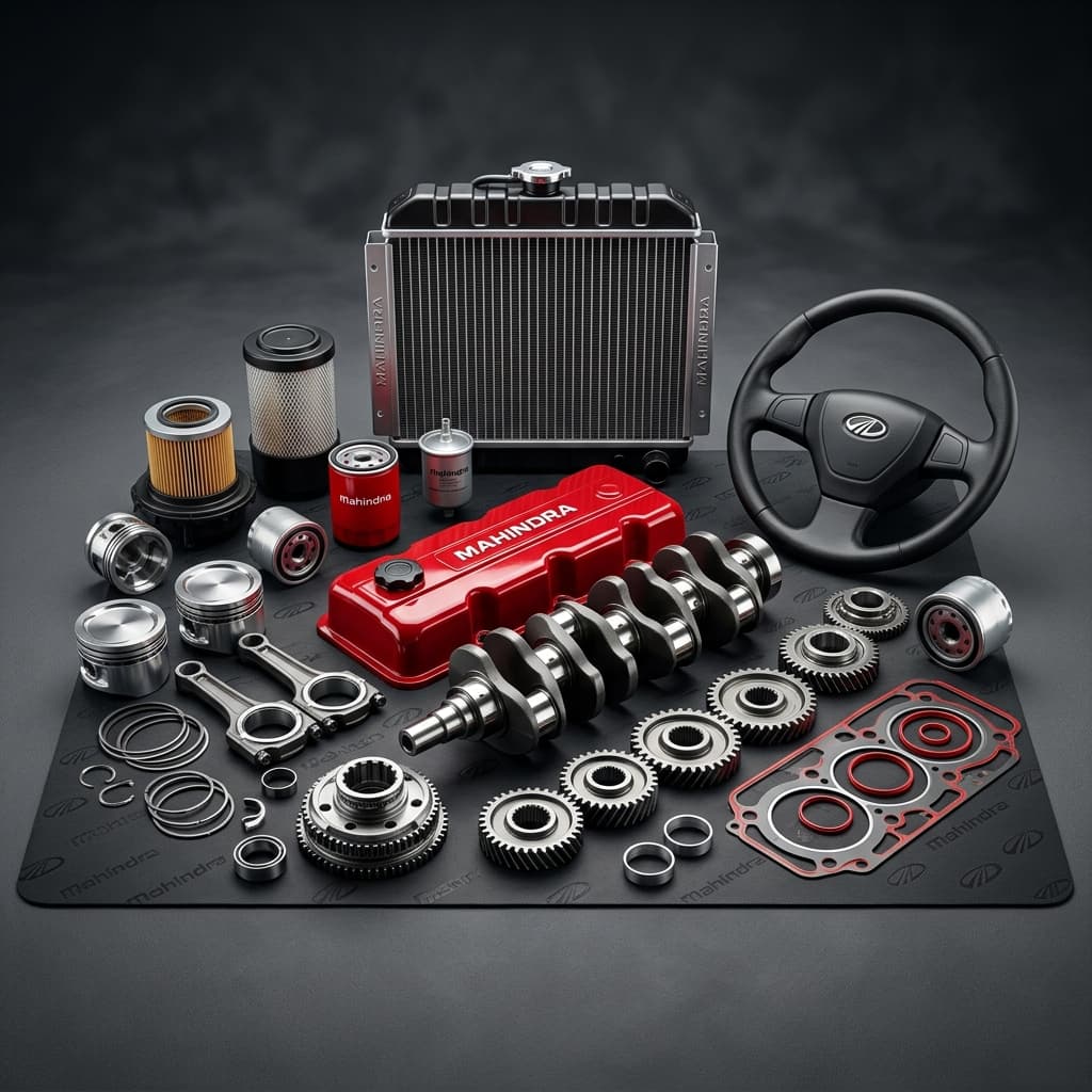 Mahindra Genuine Spare Parts Showcase
